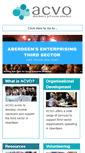Mobile Screenshot of acvo.org.uk